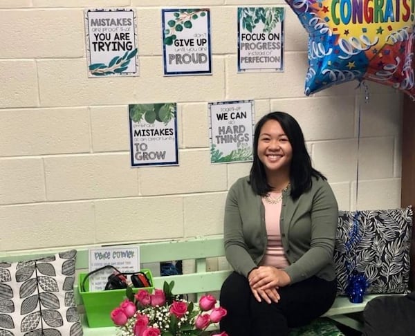 Darline Douangvilay of City View Elementary School is a 2020 teacher of the year for the Cobb County School District.