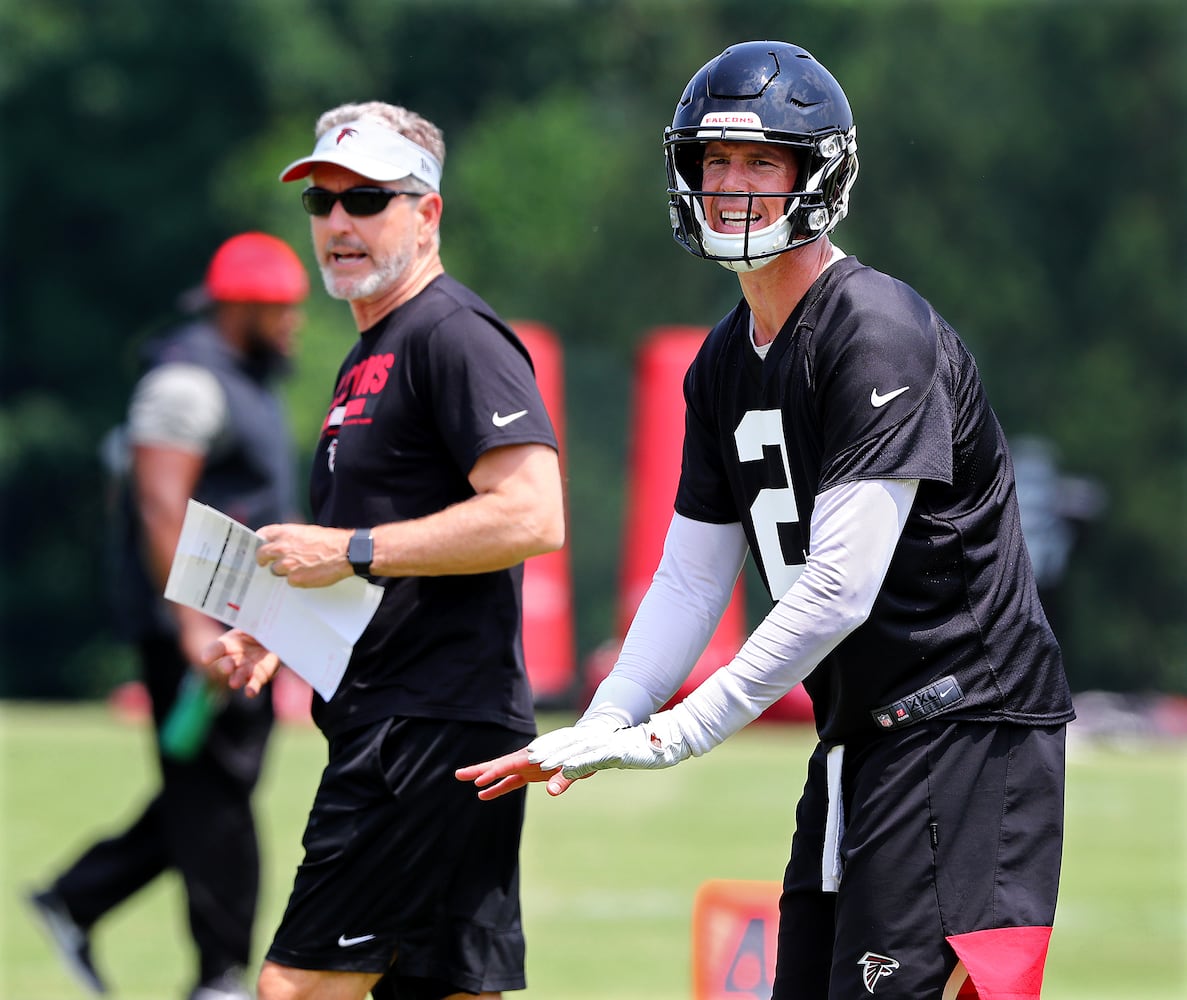 Photos: Devonta Freeman back on field for Falcons’ OTA workouts