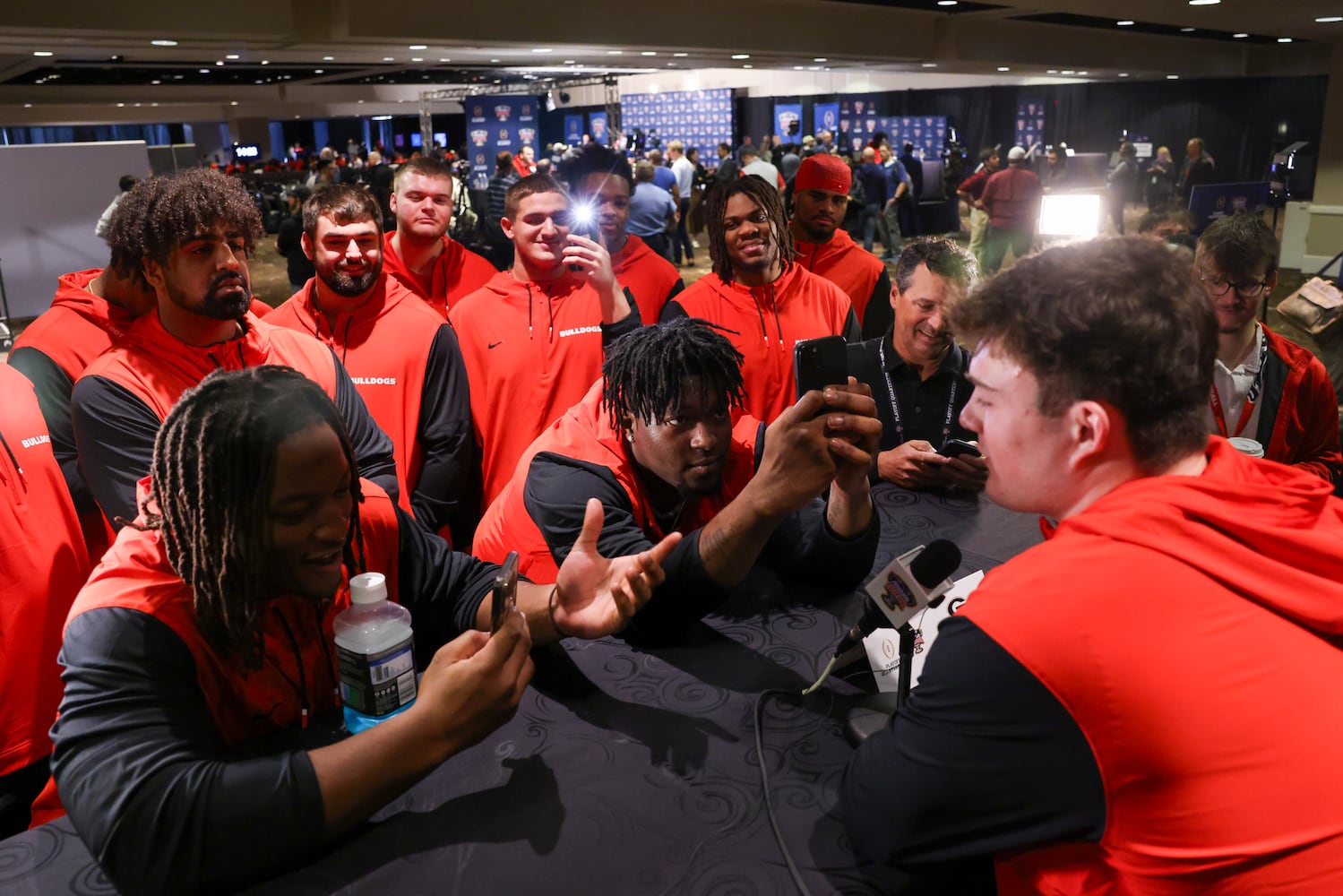 123024 uga media day sugar bowl