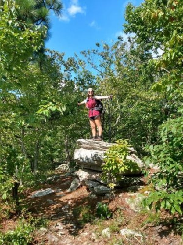 Both Emily and Leah said hiking the Pinhoti was a liberating and fulfilling challenge, offering them the opportunity to get closer to nature and to each other as they had to take on all obstacles together. (Photo provided)