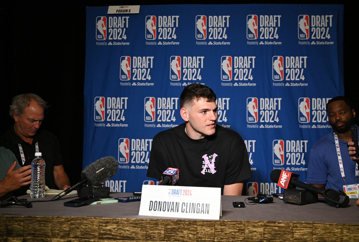 NBA Draft top prospects media event