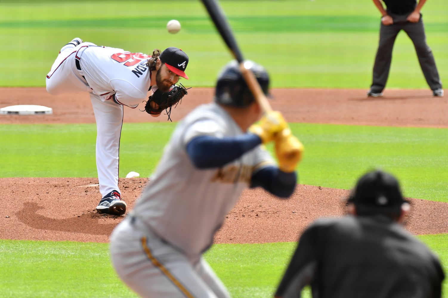 Braves-Brewers playoff game 3