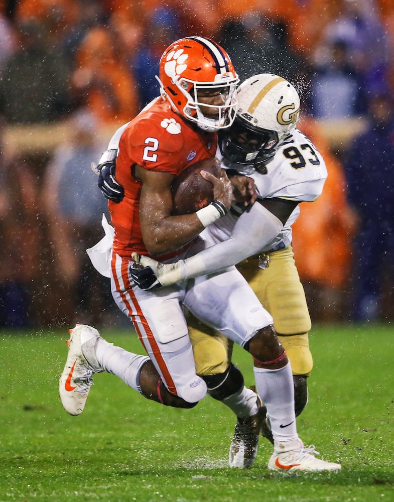 Georgia Tech plays Clemson