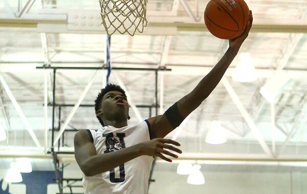 Norcross forward Rayshaun Hammonds (Curtis Compton / ccompton@ajc.com)