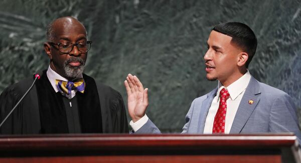 Atlanta Councilman Antonio Brown won a special runoff election for the council’s District 3 seat. Bob Andres / bandres@ajc.com