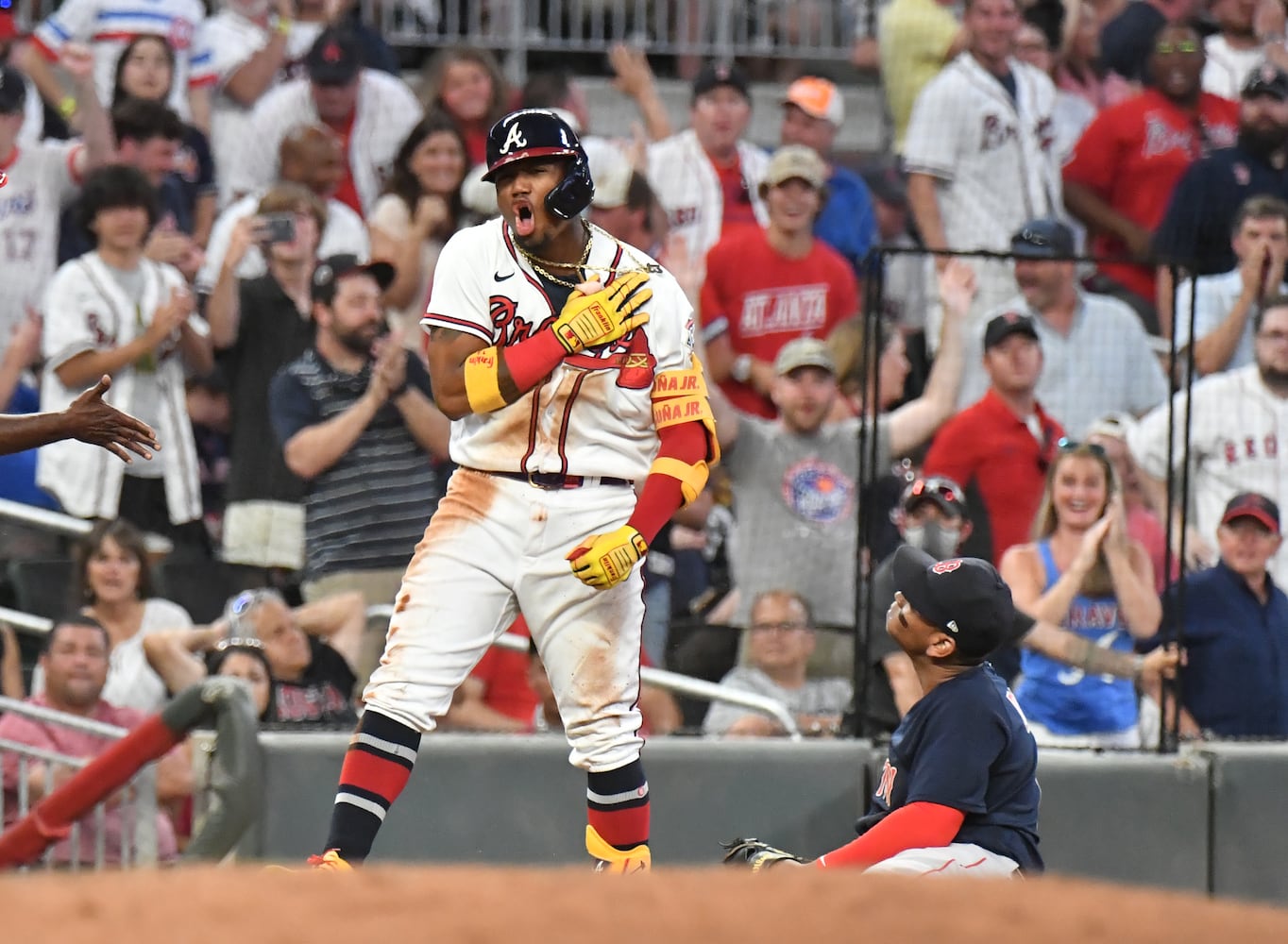 Atlanta Braves vs Boston Red Sox game