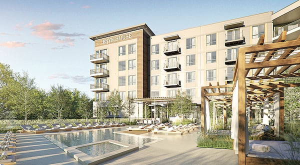 Bryn House, a mixed-use luxury apartment community, is coming to North Druid Hills. (Courtesy of the Allen Morris Company)