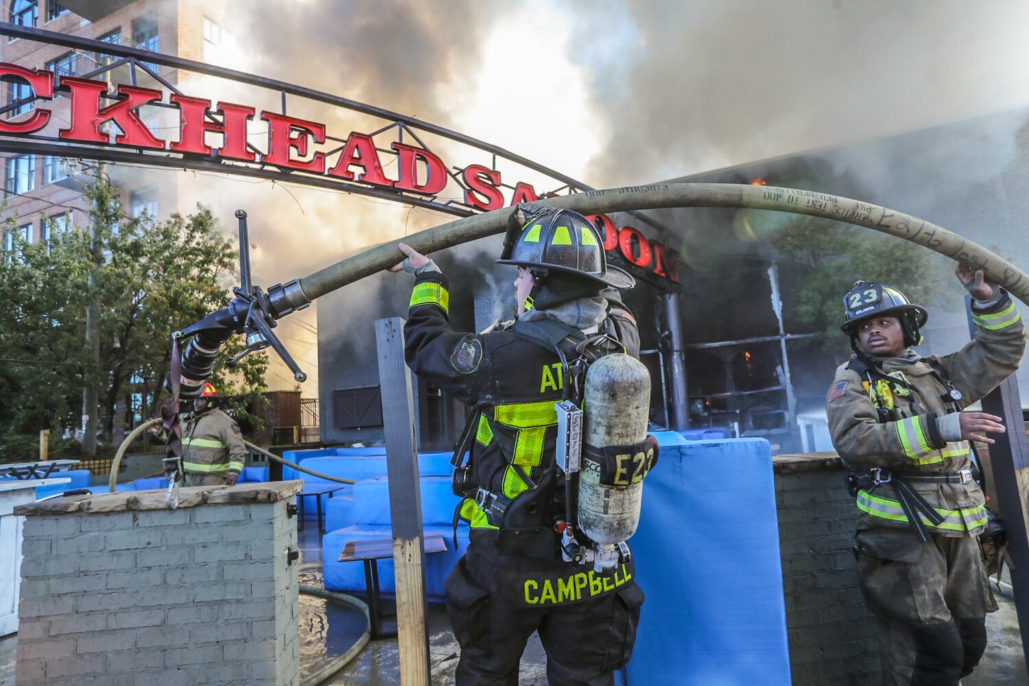 Buckhead Saloon fire