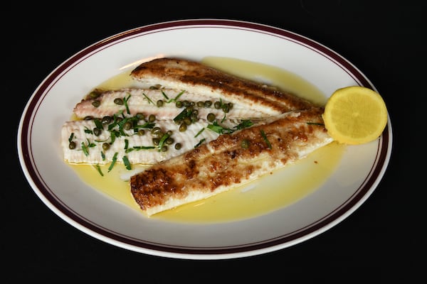 The Dover sole from Chops Lobster Bar features a tableside presentation. / Courtesy of Chops Lobster Bar