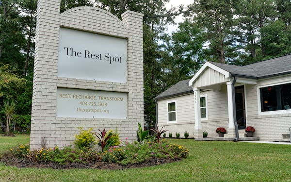 The Rest Spot is a women's-only rest and coworking space in Smyrna, Georgia. Ben Hendren for the Atlanta Journal-Constitution