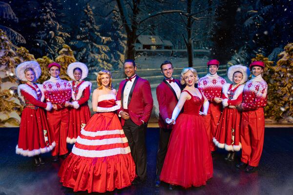 The cast of “White Christmas” has taken on the show’s challenges with passion.