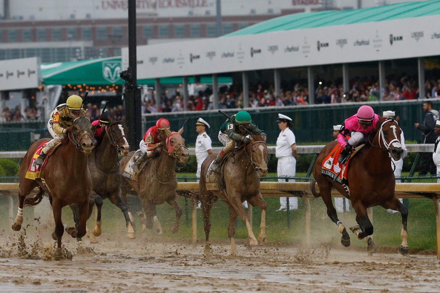 Photos: Controversy decides Kentucky Derby winner