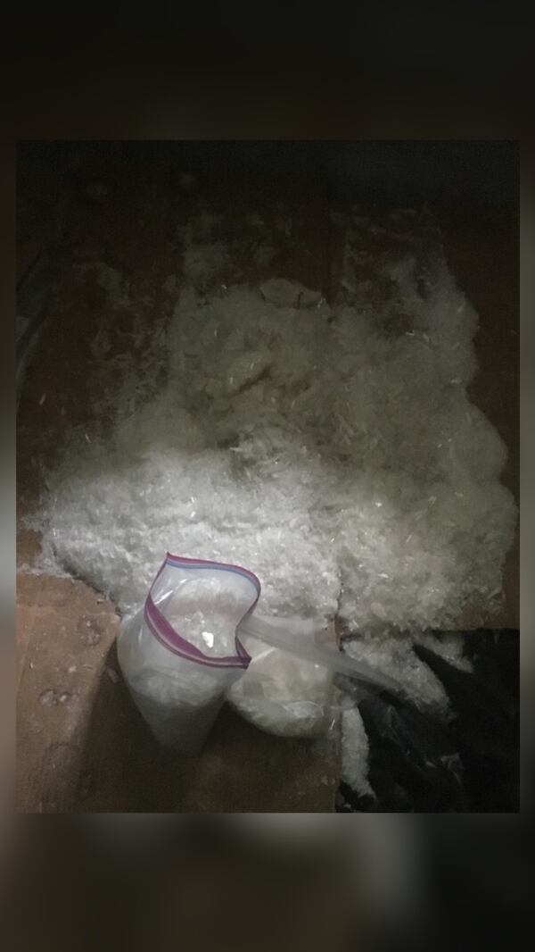 Authorities seized methamphetamine in a North Georgia operation. (Credit: Appalachian Regional Drug Enforcement Office)