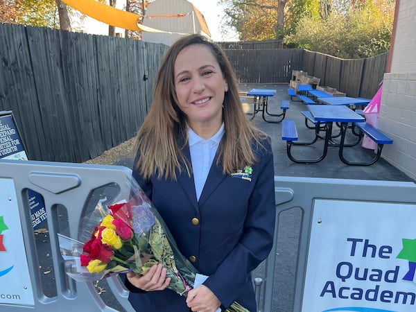 Early childhood educator Zina Hadjaz from the Quadrilingual Academy in Smyrna is Georgia's Infant Teacher of the Year. (Courtesy)