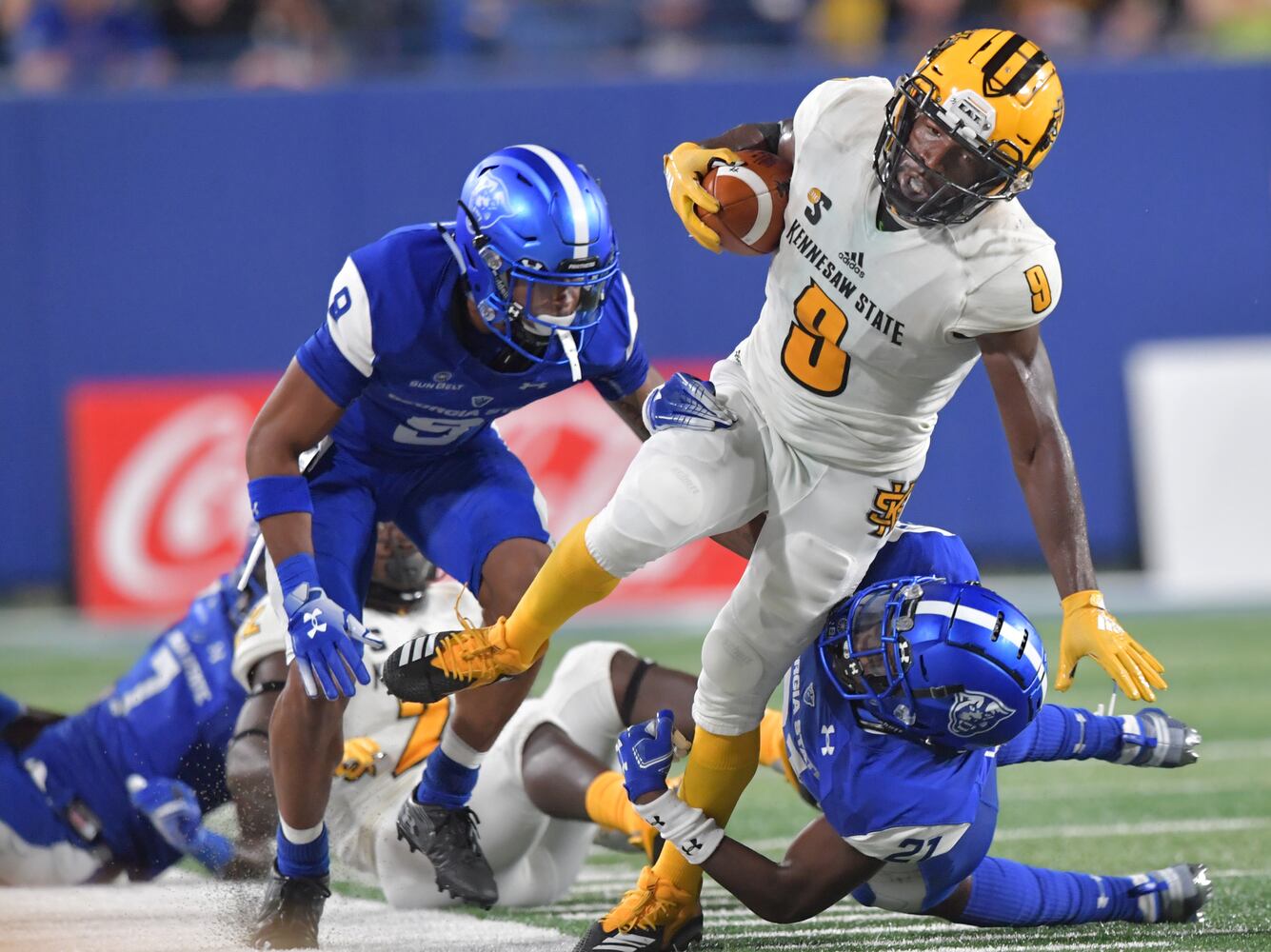 Photos: Georgia State edges Kennesaw State in season-openers