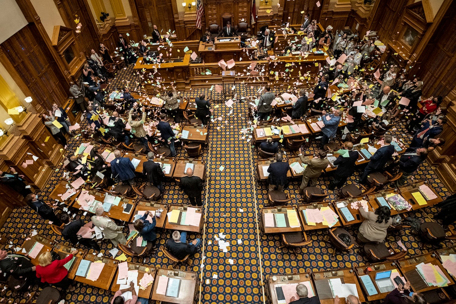 PHOTOS: Gov. Kemp signs hate-crimes bill on last day of legislative session