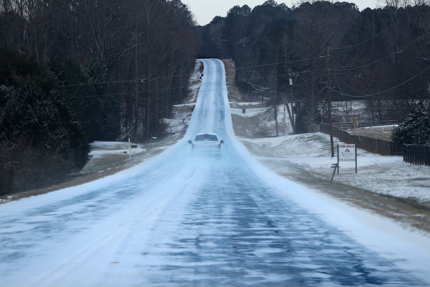 Photos: Frigid cold and snow move in to metro Atlanta