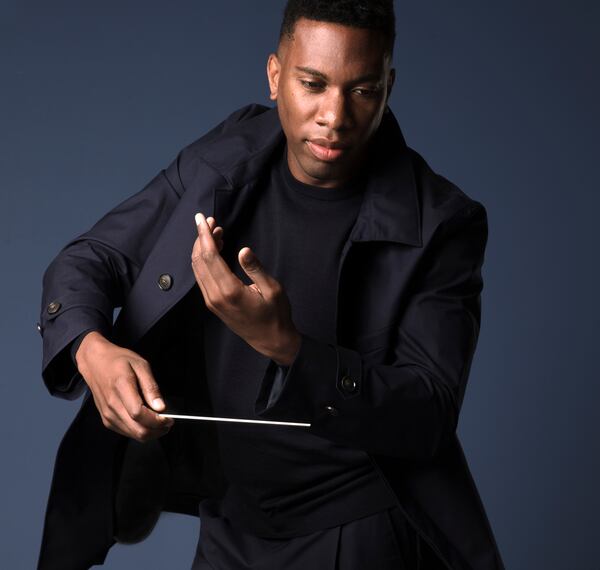 Roderick Cox conducts the Atlanta Symphony Orchestra on Thursday and Saturday, Oct. 24 and 26.