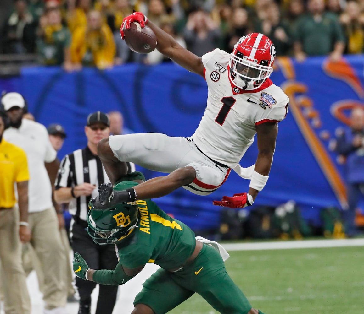 Photos: Bulldogs battle Baylor in Sugar Bowl