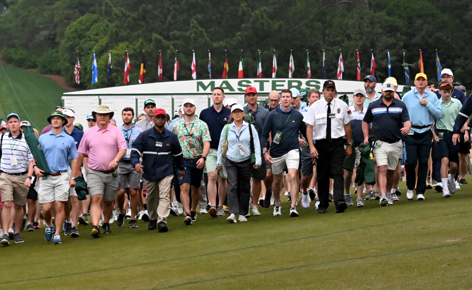 Masters 2023 Photo - ceremonial tee