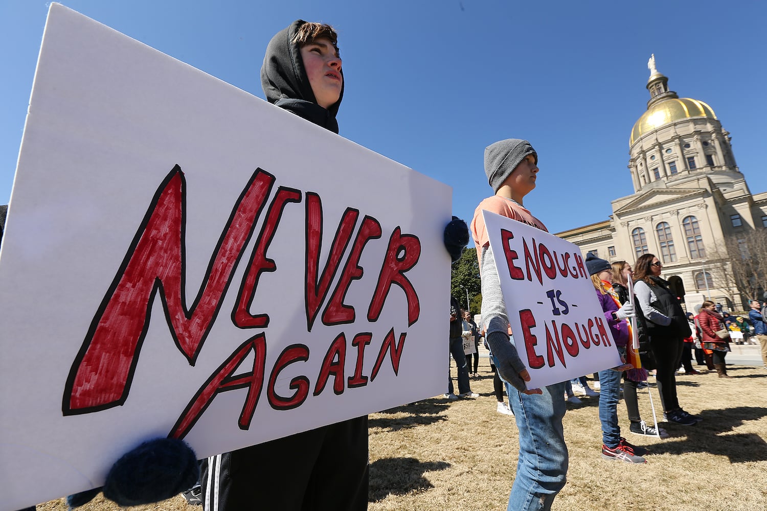 National School Walkout: Metro Atlanta students protest gun violence