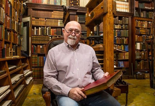 Ideker has many repeat customers including John Kuhn, a former South Carolina state senator, who purchased a first edition of “Lewis & Clark’s Expedition" from Ideker. CHRISTINA MATACOTTA FOR THE ATLANTA JOURNAL-CONSTITUTION