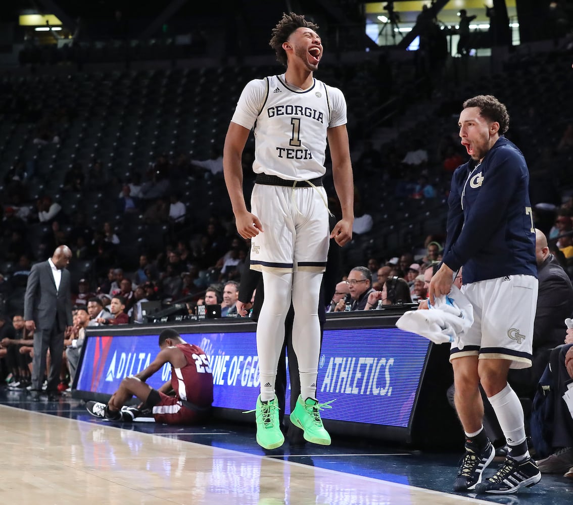 Photos: Georgia Tech meets Morehouse in basketball