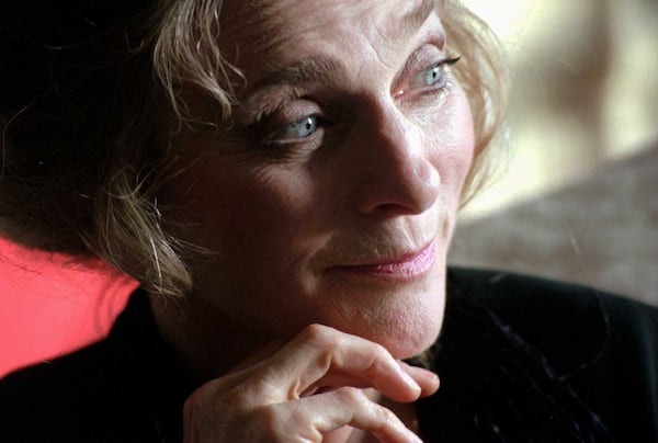 Folk singer Judy Collins is also a published writer. In a photo from 2004, Collins smiles while discussing her new novel. Her book, "Shameless," is a suspense romance about sex, drugs and rock 'n' roll, as told by a photojournalist. (AP Photo/Bebeto Matthews/ File)