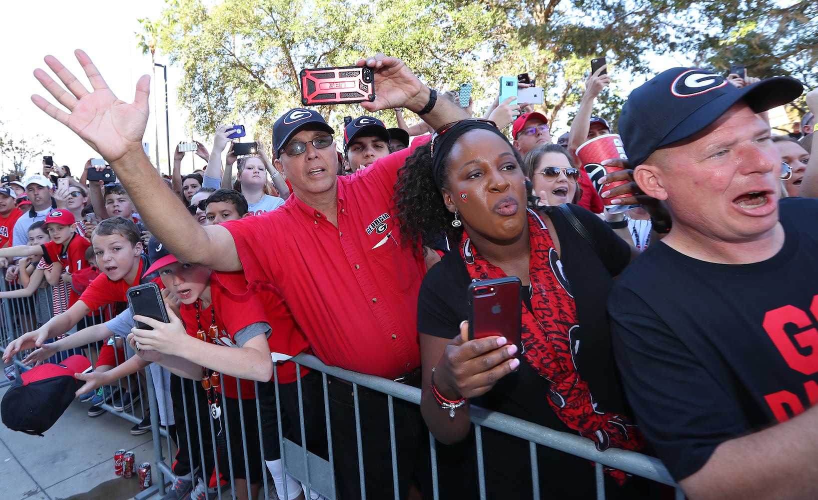 Photos: The scene at the Georgia-Florida game