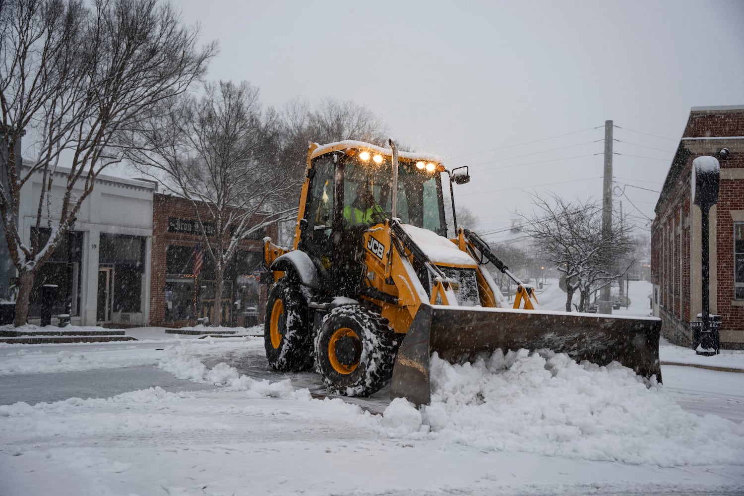 PHOTOS: Snow storm hits Atlanta