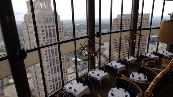 Atlanta's iconic Sun Dial restaurant.