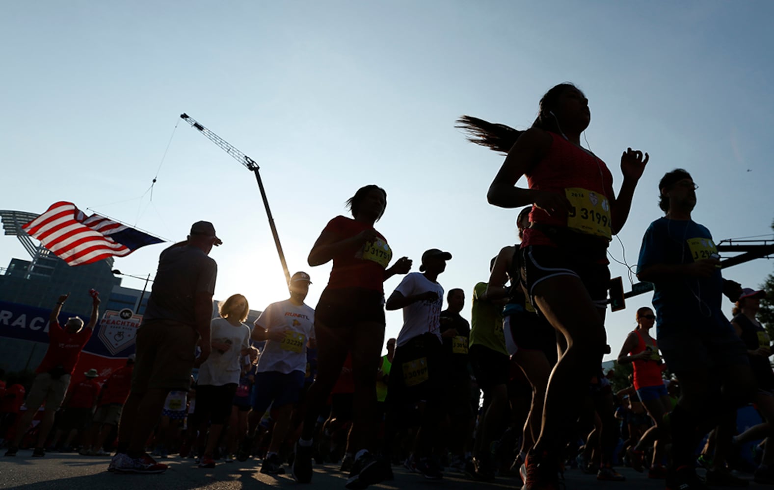 July 4, 2016: AJC Peachtree Road Race