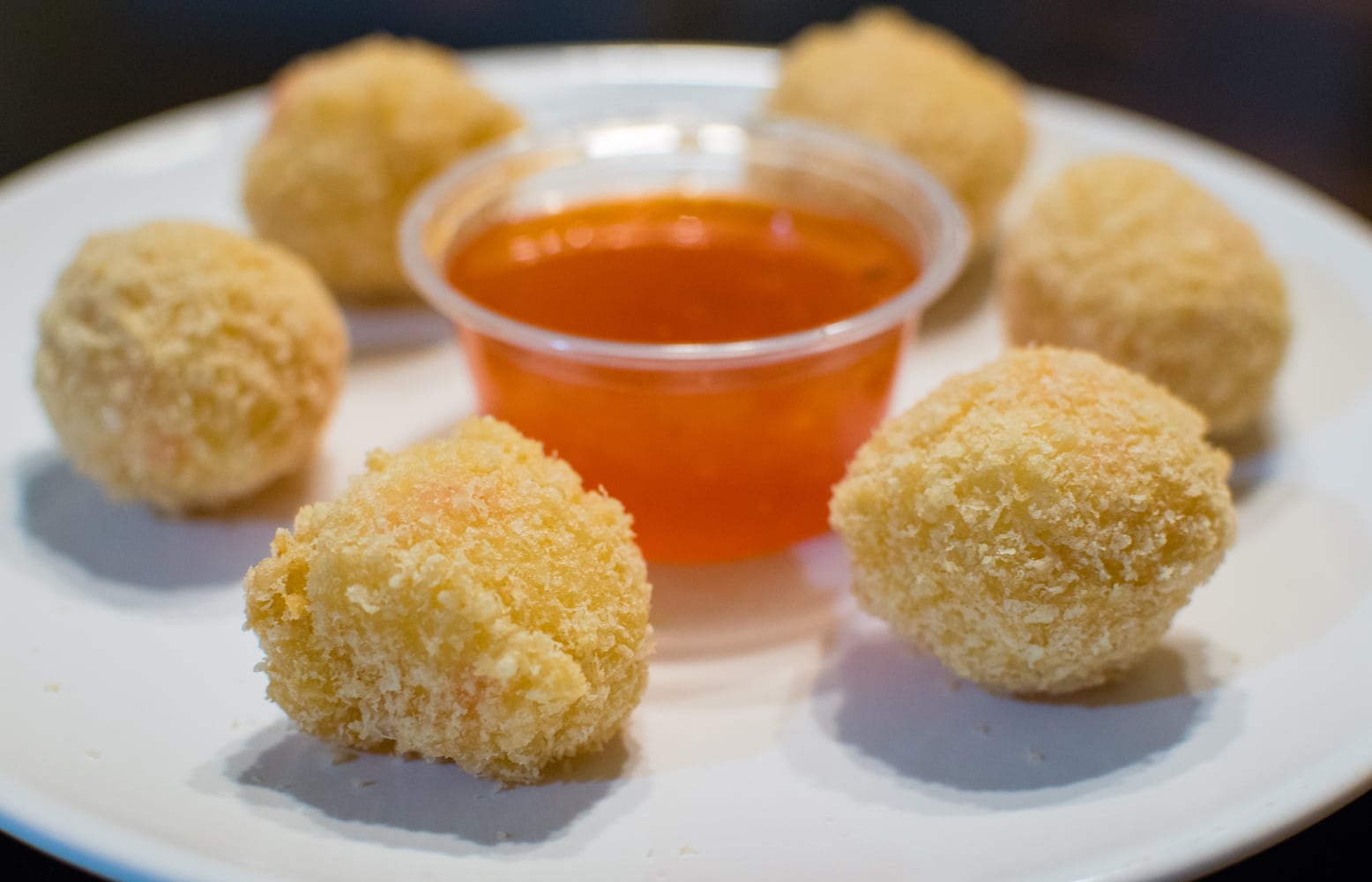 Cheese Puffs at Sushi Itto, a neighborhood restaurant at the intersection of Briarcliff and Lavista roads. CONTRIBUTED BY HENRI HOLLIS