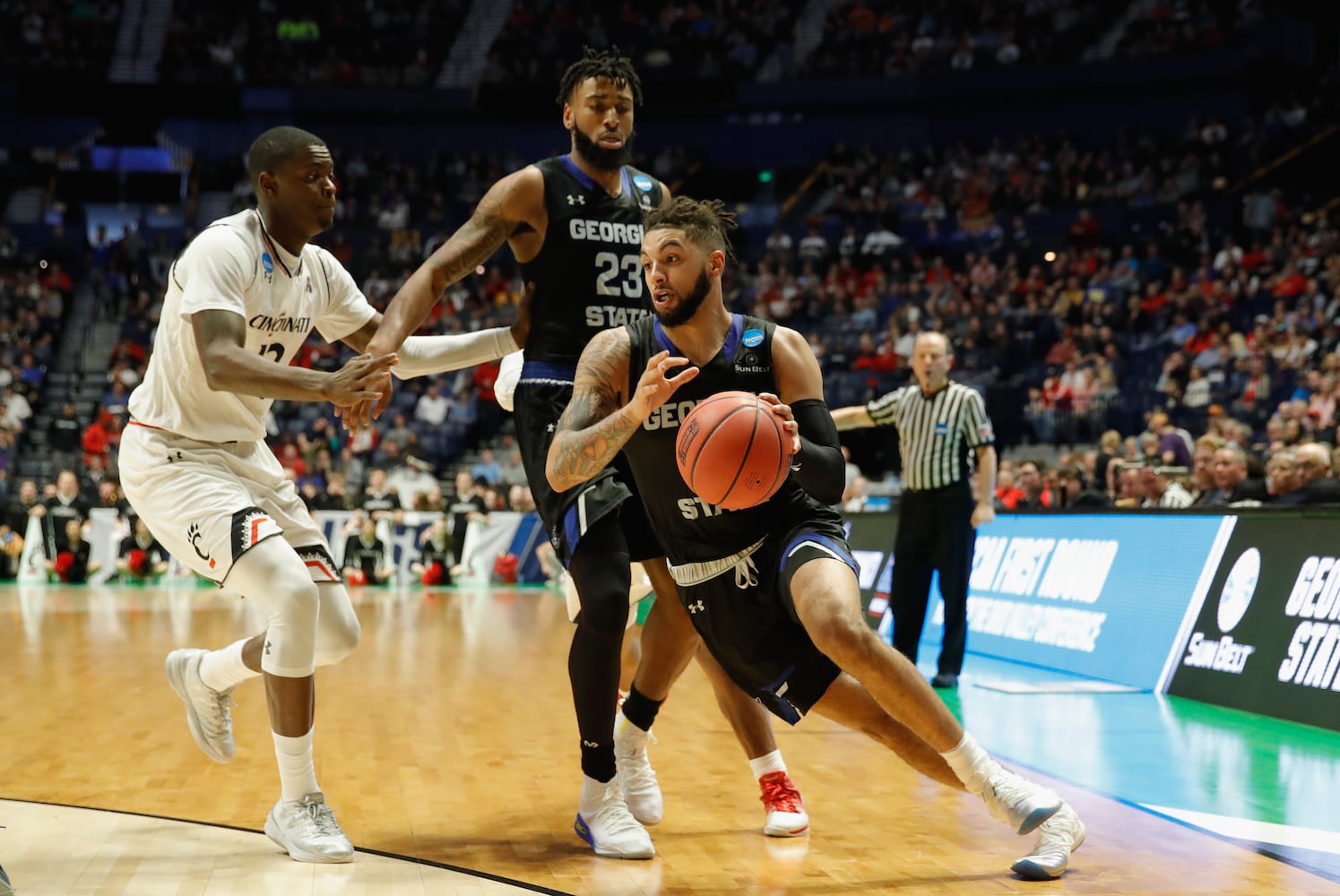 Photos: Georgia State faces Cincinnati in NCAA tournament