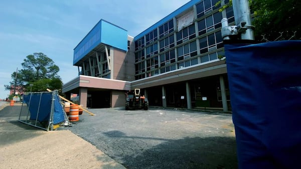 A major renovation of the former Doctors Hospital building in Columbus, Georgia is well underway, transforming it into the Bill and Olivia Amos Children’s Hospital. (Photo Courtesy of Mike Haskey)