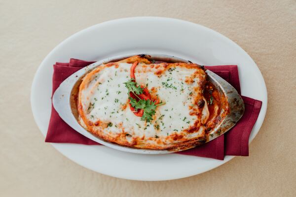 Lasagna is one of the old-school offerings at Casa Nuova, and it easily is the bestseller. Courtesy of Casa Nuova