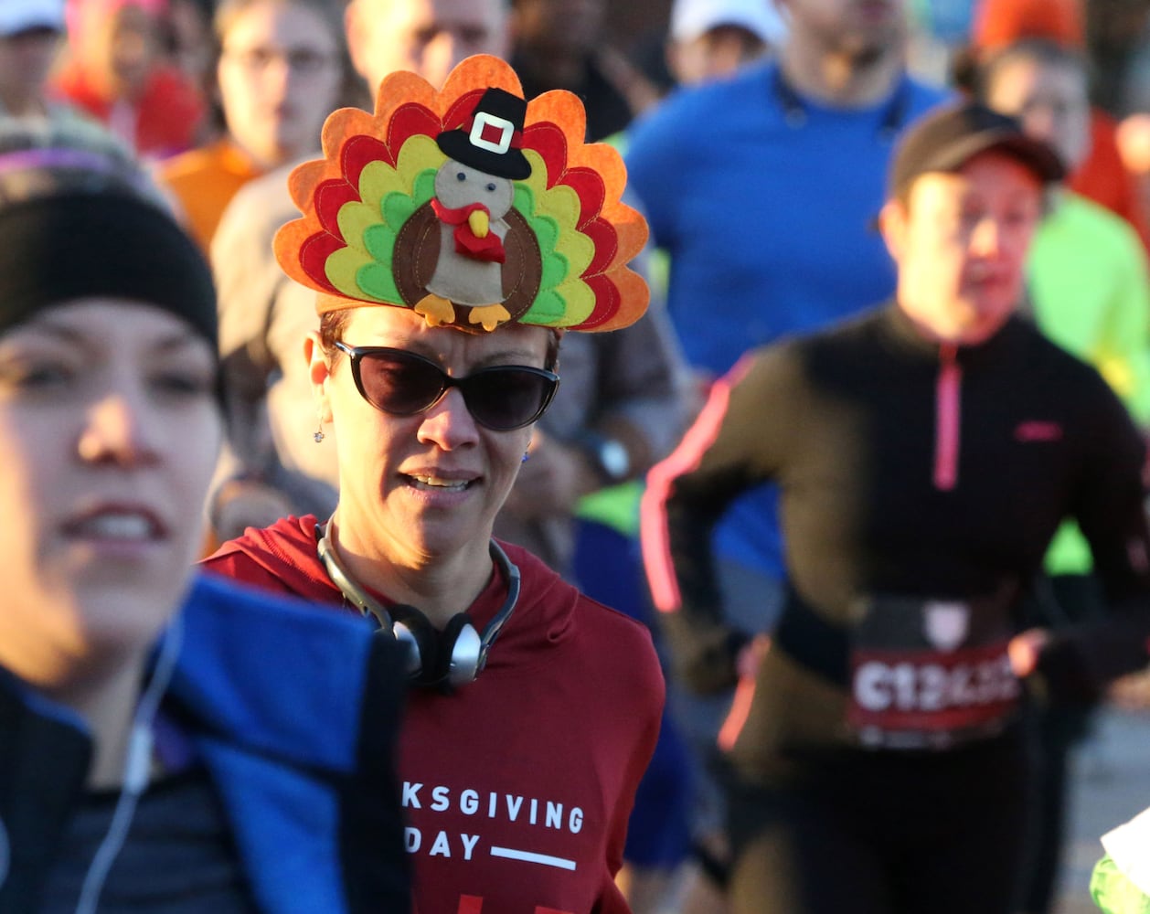 Thanksgiving Day half marathon