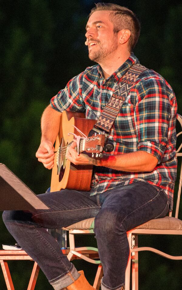 Legacy's one-man John Denver revue showcases local musical-theater veteran Chase Peacock.
Courtesy of Steve Thrasher