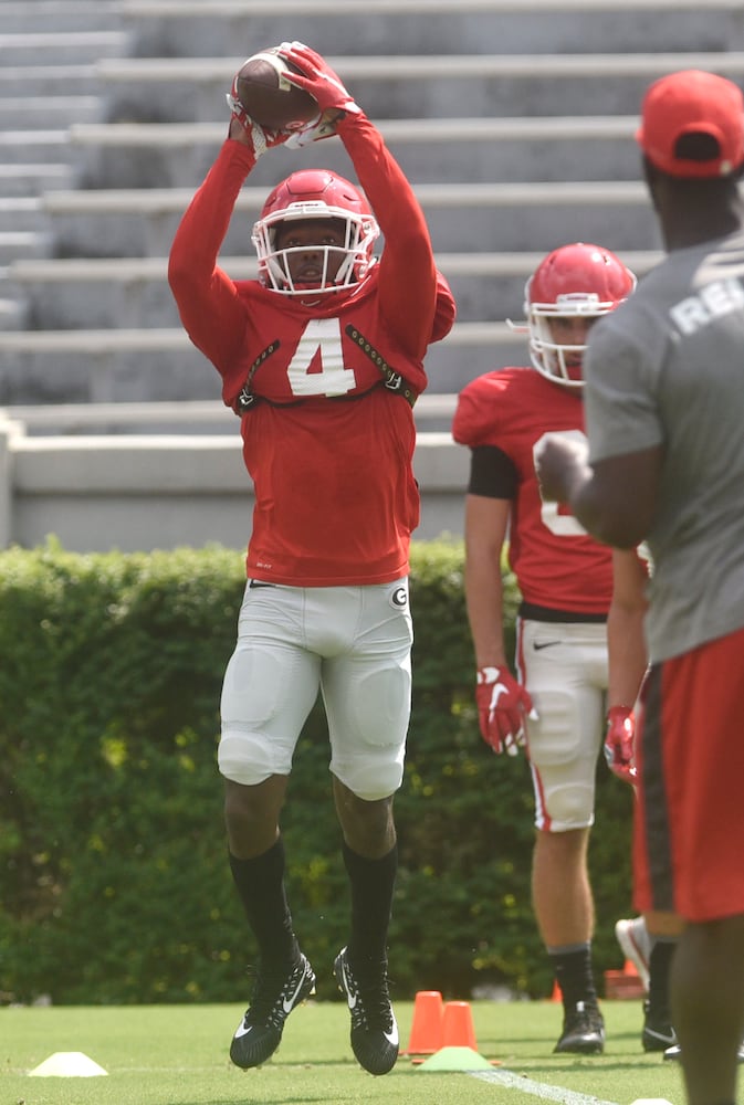 Photos: Bulldogs working hard even on Fan Day