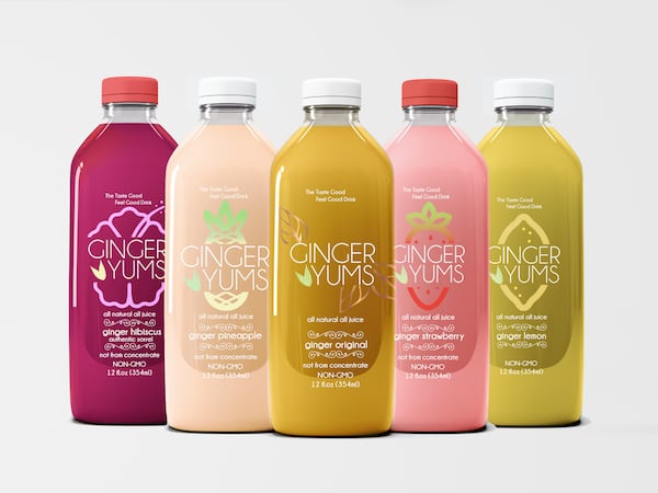 Ginger juices from Ginger Yums. CONTRIBUTED BY PJJ DESIGNS
