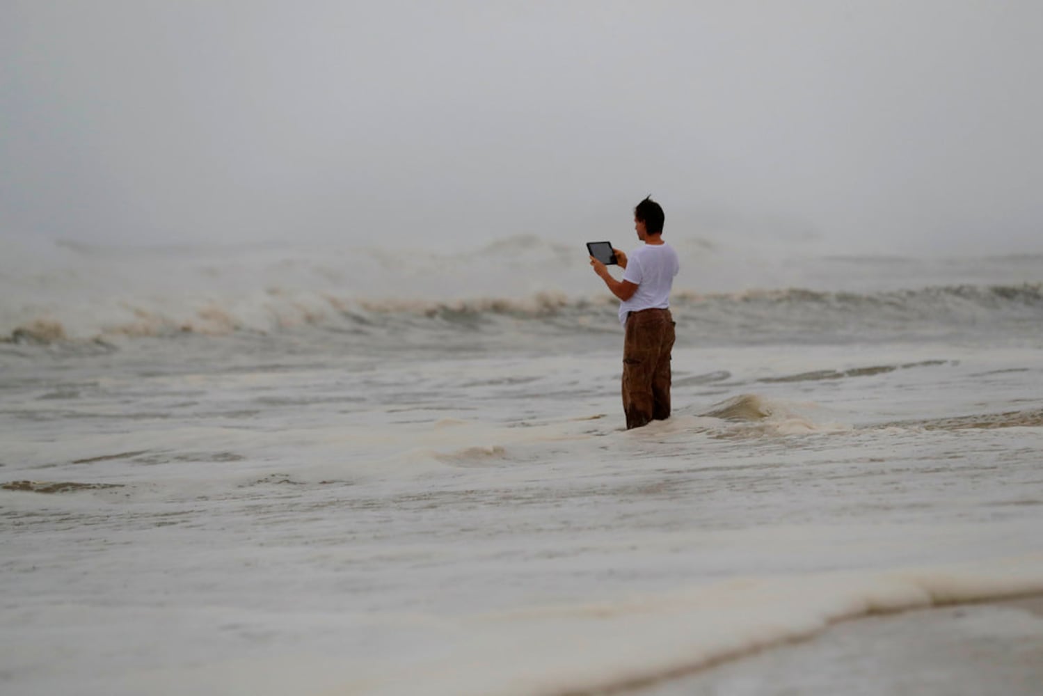 Photos: Florida Panhandle battens down for Hurricane Michael