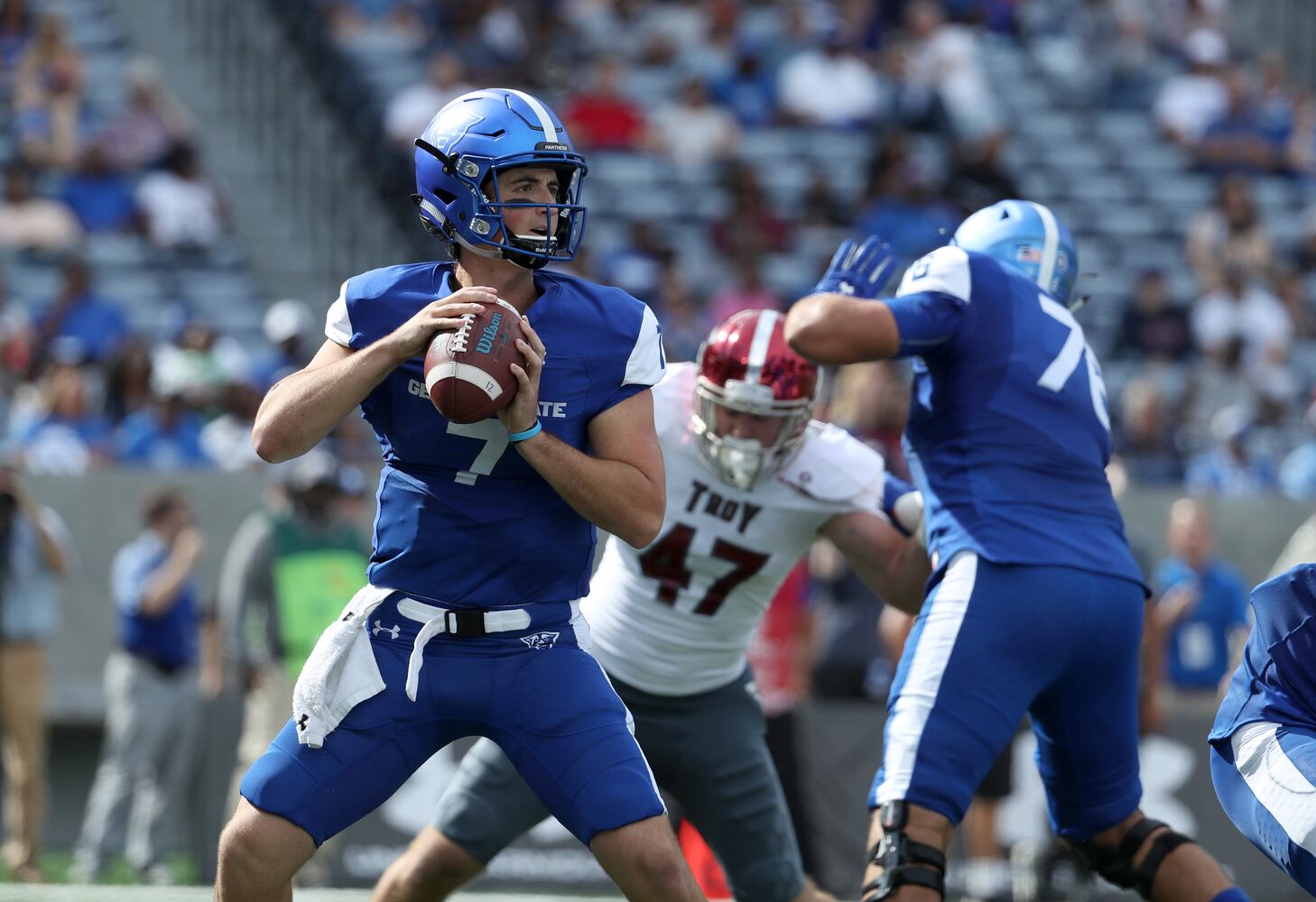 Photos: Georgia State plays at former Turner Field site