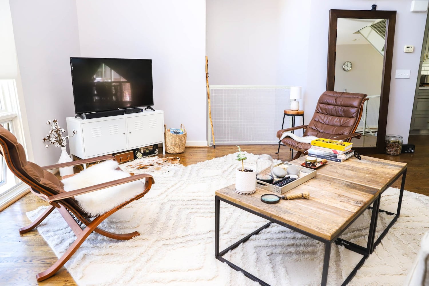 Photos: Couple create calming retreat in modern loft