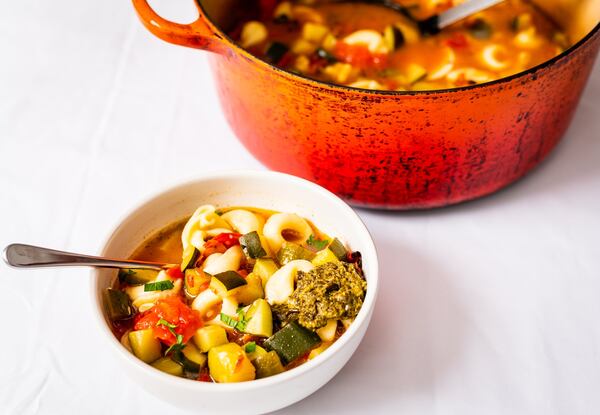 Tortellini Minestrone. CONTRIBUTED BY HENRI HOLLIS