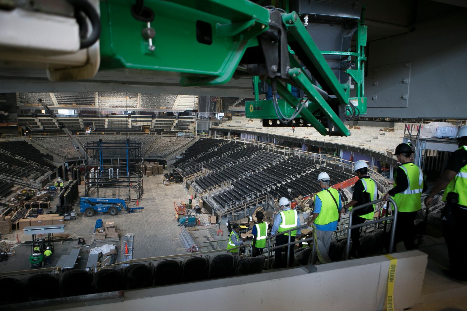 Photos: Hawks’ arena gets a facelift