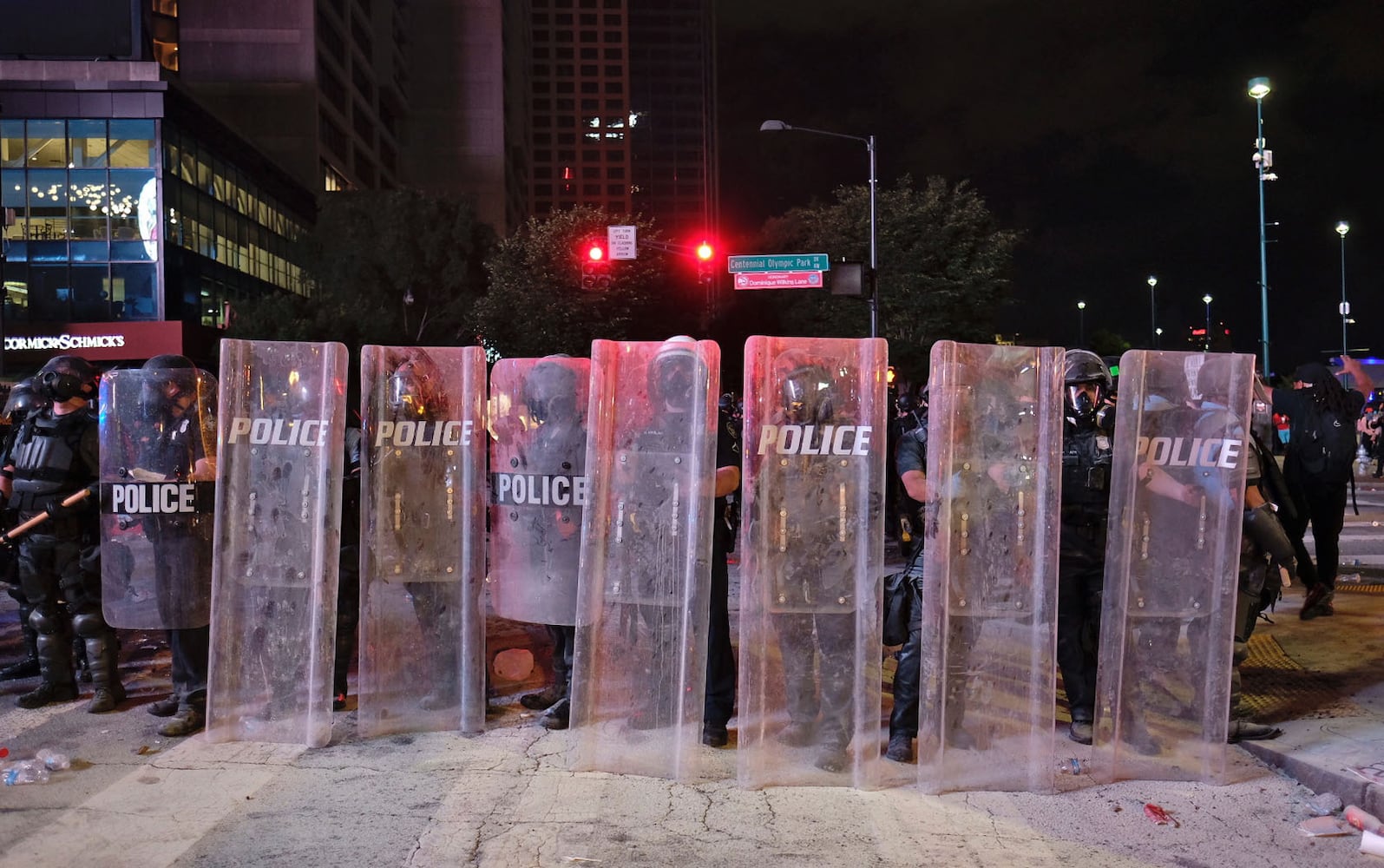 PHOTOS: Atlanta Protests -- the police