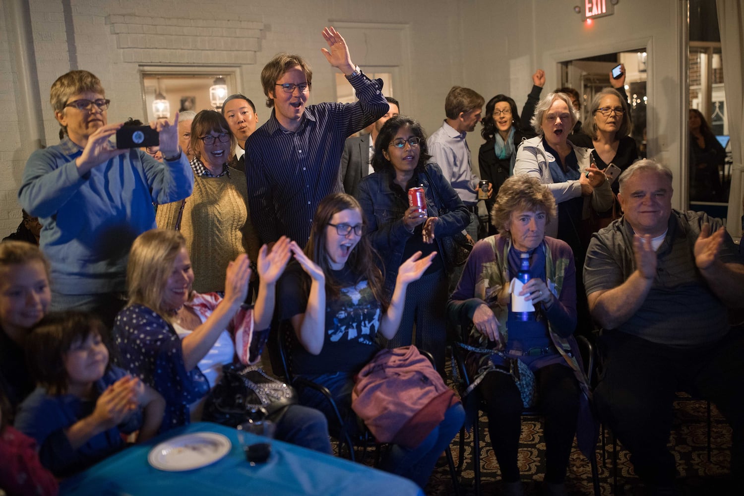 PHOTOS: A long election night in Georgia