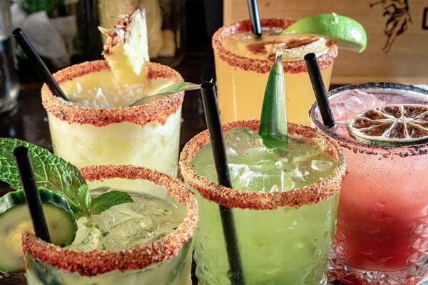 Rreal Tacos offers a variety of margaritas. Courtesy of Rreal Tacos