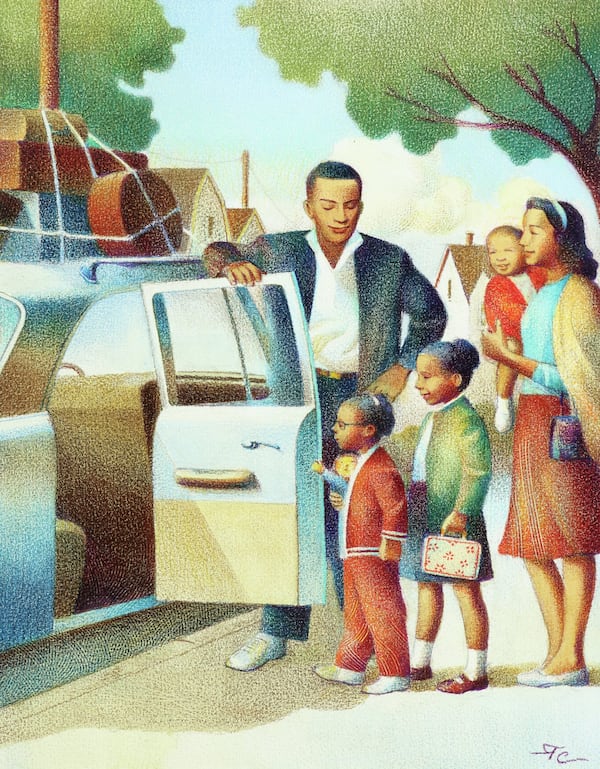 Raúl Colón's illustrations for "Child of the Civil Rights Movement," by Paula Young Shelton, are part of a new exhibit at the High Museum.