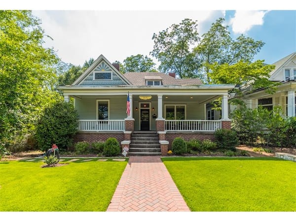 This spacious Grant Park home is completely renovated with modern conveniencies and energy efficiency. Located at 817 Cherokee Avenue, the home features working fireplaces, a claw foot tub, heart pine floors, a new chef's kitchen and a huge covered rear deck. And "Walking Dead" fans might remember this historic home was used as Rick Grimes’ residence in the very first episode. Visit virgentrealty.com to learn more about this listing.